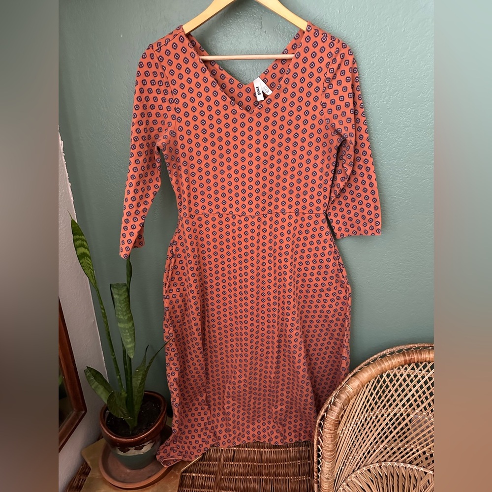 Pact Fit & Flare Party Dress